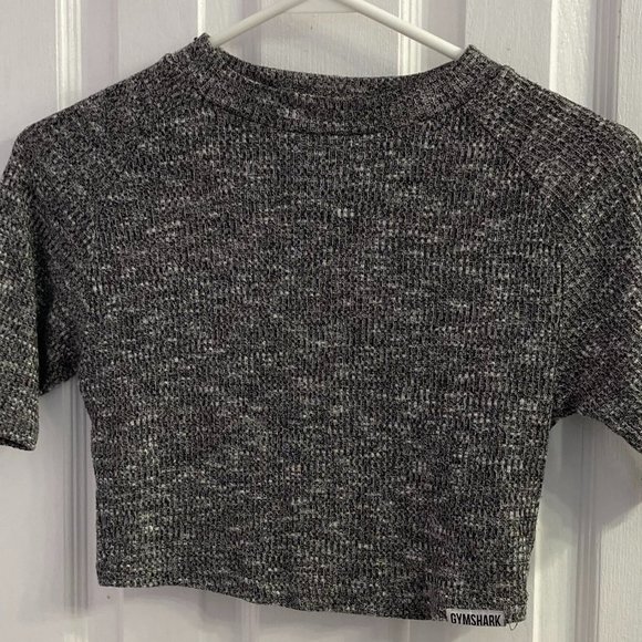 Gymshark Tops - Gymshark Slounge Crop Top Grey